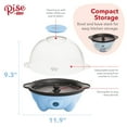 Dash Rise 4.5 Qt. Electric Popcorn Maker, Uses Oil, with Lid & Serving