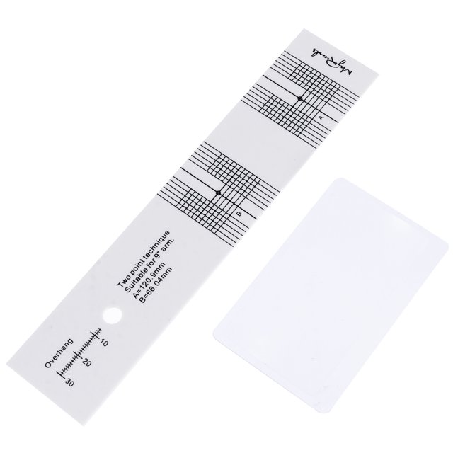 1 Set Vinyl Machine Revision Tool Balance Ruler Horizontal Measurement Device