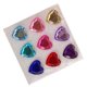 thumbnail image 3 of 9pcs Large Heart Shape PVC Stickers Colorful Rhinestone 3D Crystal Stickers for DIY Teacher Supplies Motivational Rewards, 3 of 4