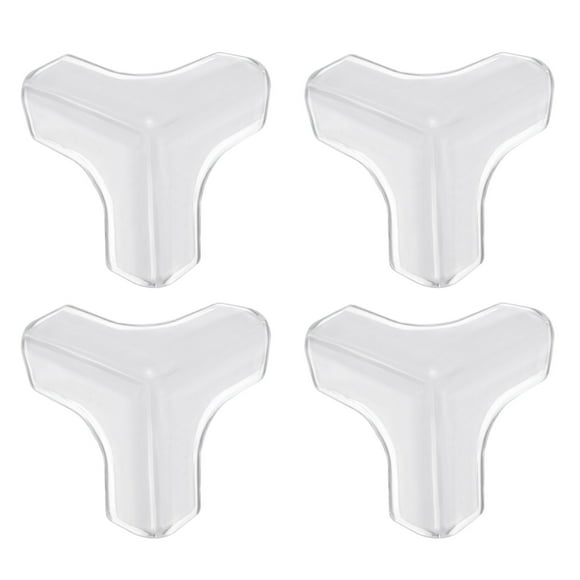 Unique Bargains Corner Protectors, 12 Pack 39x39x39mm - T-Shape Proof Corners and Edges Protectors Guards for Table (Transparent)