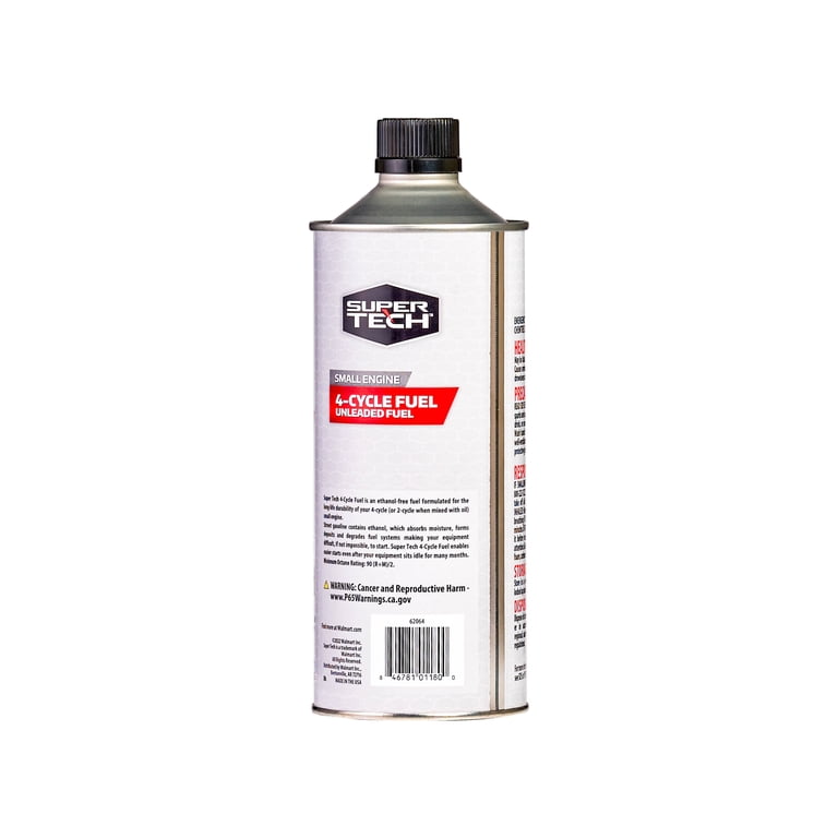 2 pack) Super Tech Outdoor Power Equipment Ethanol-Free 4-Cycle