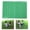 Grass Green, variant on Rupoun Foldable Outdoor Stadium Cushion and Camping EVA Foam Seat Pad Portable Waterproof Picnic Beach Chair Mat Massaging Hexagon Mat 15.2 x 10.6 Inches / 38.5 x 27 cm Red