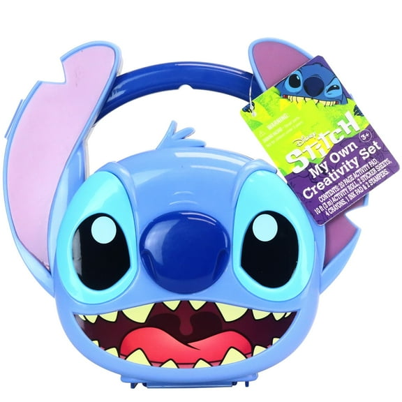 Disney: My Own Creativity Set with Stitch Carrying Case, Kids Ages 3 
