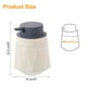 thumbnail image 2 of Dispensador de Jabón Espumoso Uxcell 400ml/13.5oz Beige Cerámica Bomba de Jabón Espumoso para Baño, 2 of 6