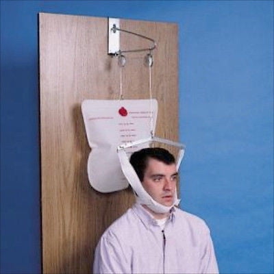 Hanging Over The Door Cervical Neck Traction Unit Device Head Overdoor Brace Walmart Com