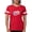 Red, variant on CafePress - Power Rangers Hero Poses Women's Football T Shirt - Womens Football Shirt
