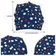 thumbnail image 2 of Gaeub Colorful Stars Knit Cuffed Beanie Top Level Beanie Men Women Winter Knit Caps Soft Ski Hat, 2 of 7