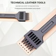thumbnail image 6 of Leather Craft Tool Punch Tools Hand Hole Punches DIY Round Stitching Punch for Leather Craft Sewing Stitching Punch, 6 of 19