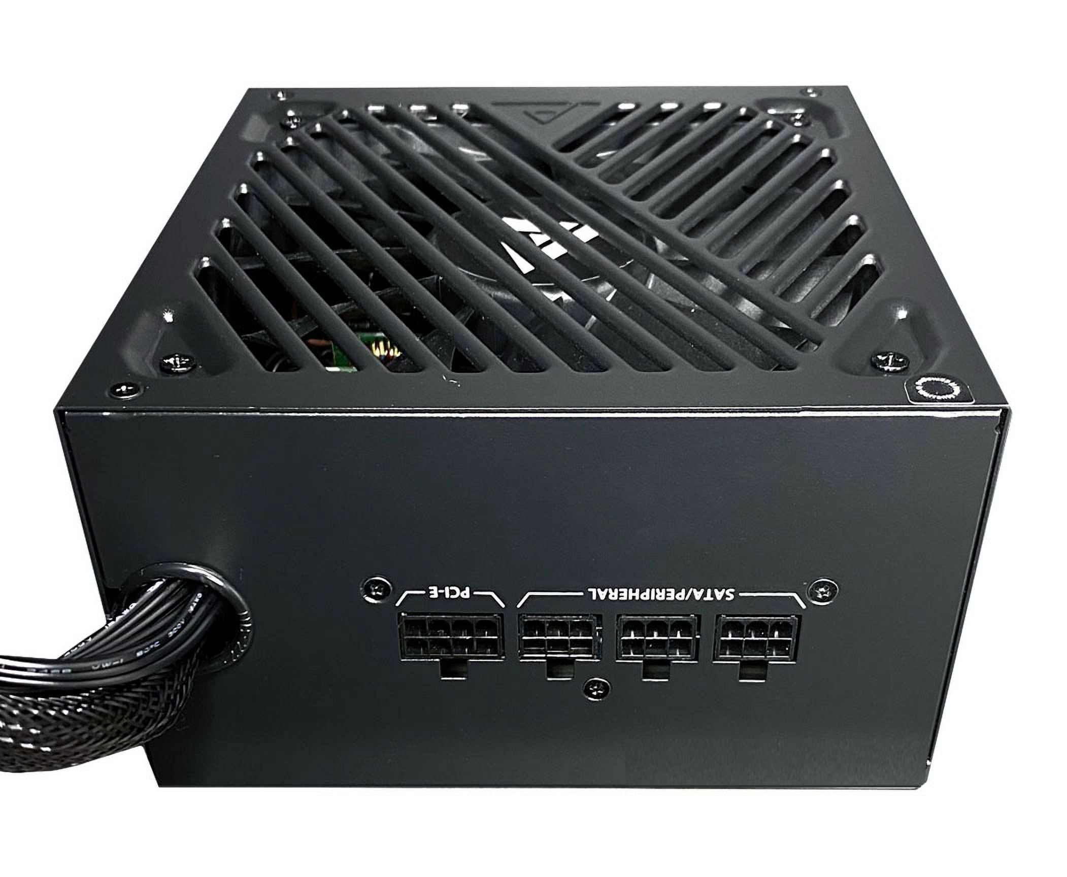Apevia ATX-GX1000W Galaxy 1000W (No PCIe 5.0 & No Gen 5 12VHPWR Connector) 80+ Gold Certified Active PFC ATX Semi-Modular Gaming Power Supply…