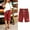 Red, variant on Girls Bermuda Shorts Knee Length Straight Leg Short Loose Casual Cute Solid Drawstring Elastic Waist Jorts Summer Trendy