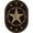 Black, variant on Mayberry Rug HS3683 4X6 3 ft. 11 in. x 5 ft. 3 in. Hearthside Western Star Ebony Area Rug