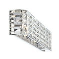 thumbnail image 3 of Possini Euro Design Vivienne Modern Wall Light Chrome Hardwire 35" Light Bar Fixture Clear Crystal for Bedroom Bathroom Vanity Reading Living Room, 3 of 7