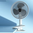 thumbnail image 4 of ZheElen ABS Quiet Table Fan | Eco-friendly And Portable | Wall-mounted Desktop Rechargeable Portable Fan 6 "charging model, 4 of 6