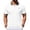 White, variant on LTTVQM Mens Relaxed Fit Contrast Collar Embroidered Waffle Polo Shirt Lightweight Cooling Short Sleeve Collared Top Summer Breathable Soft Golf Casual Wear Dark Gray M