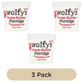 thumbnail image 2 of Wolfys Protein Boosted Porridge with Strawberry Jam 91g, British Import (Pack of 3), 2 of 2