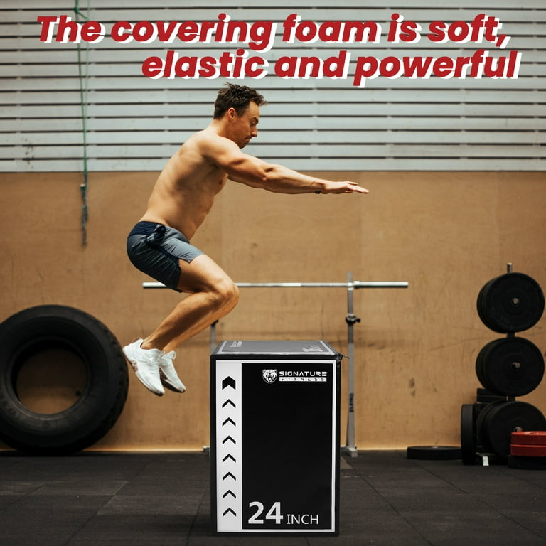 Fitvids 3-in-1 Rotatable Plyometric Jump Box, Jumping Exercise