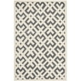 thumbnail image 4 of SAFAVIEH Chatham Jackson Geometric Wool Area Rug, Dark Grey/Ivory, 8'9" x 12', 4 of 10