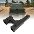 thumbnail image 1 of Trailer Hitch Riser, Sturdy Trailer Hitch Riser Extender Enhanced Efficiency Black  for Car SUV Pickup Truck RV with 2in Towing Port, 1 of 7