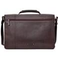 thumbnail image 4 of Hidesign Charles Leather Large Laptop Messenger Briefcase, 4 of 5