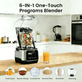 thumbnail image 3 of XUTUMM 68oz Commercial High Speed Blender with Self-Cleaning, Overheat Protection & Touch Screen Control, Soundproof Cover, 110V Compatible for Home & Commercial Use, 3 of 9