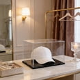 thumbnail image 4 of Luxshiny Clear Acrylic Hat Organizer for Baseball Caps with 360 Degree View for Retail and Home Display, 4 of 8