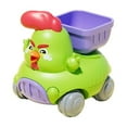 thumbnail image 1 of Portable Inertial Car, Push Cartoon Inertia Cars, Fun Cartoon Chicken Design for Imagination Development, Birthday Gift, 1 of 8