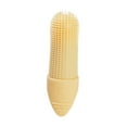 thumbnail image 2 of DOLITY Dog Finger Toothbrush 360 degree Cleaning Comfortable for Maltese Puppy Small Dogs yellow, 2 of 9