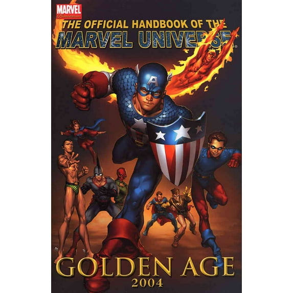 Official Handbook of the Marvel Universe: Golden Age Marvel 2004 #1 VF ; Marvel Comic Book