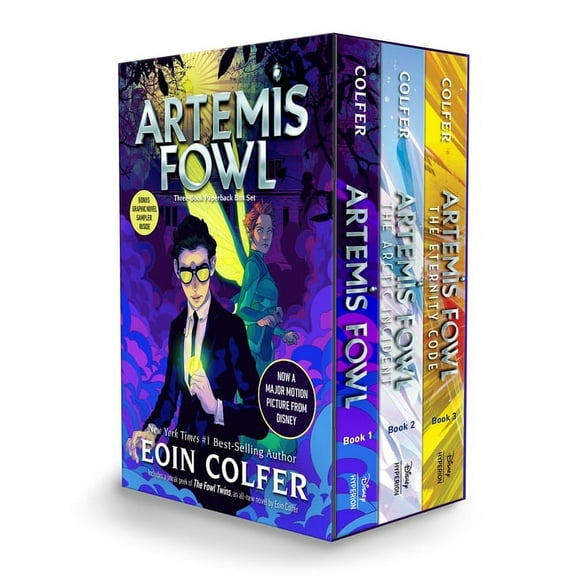 Artemis Fowl Artemis Fowl 3-Book Paperback Boxed Set-Artemis Fowl, Books 1-3, (Paperback)