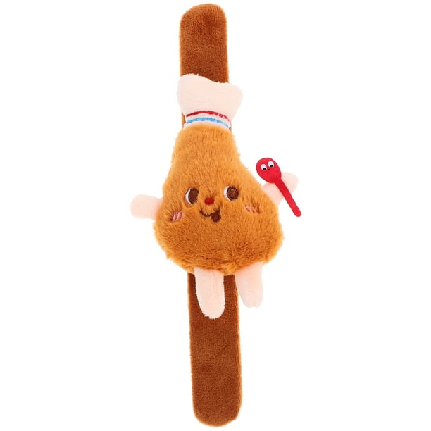 KAKOWELY Pulsera de peluche con forma de pata de pollo, ideal como relleno para bolsas de fiesta.