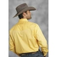 thumbnail image 3 of Western Shirt Mens L/S Snap Solid Yellow 03-001-0265-1030 YE, 3 of 3