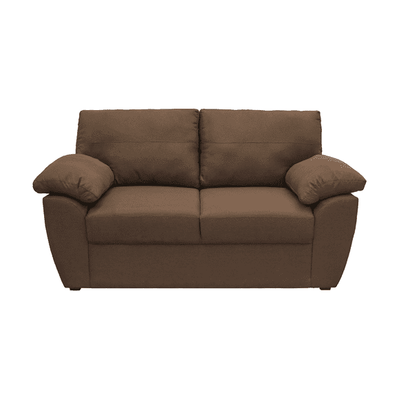 Sofá love seat Sefora, 2 plazas, Atlas del Descanso color Café