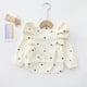 thumbnail image 3 of Monos para niños, ropa de comer con alas de manga larga, ropa de bebé retro, ropa de alimentación impermeable y antisuciedad de PU suave para bebés, 3 of 6