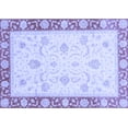 thumbnail image 1 of Ahgly Company Indoor Rectangle Abstract Blue Modern Area Rugs, 8' x 12', 1 of 4