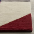 thumbnail image 3 of SAFAVIEH Fifth Avenue Jewell Geometric Area Rug, Ivory/Purple, 4' x 6', 3 of 7