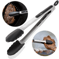 thumbnail image 1 of Kitchen Cooking Tongs, with 600ºF High Heat-Resistant Non-Stick Silicone Tips& Stainless Steel Handle, 1 of 5