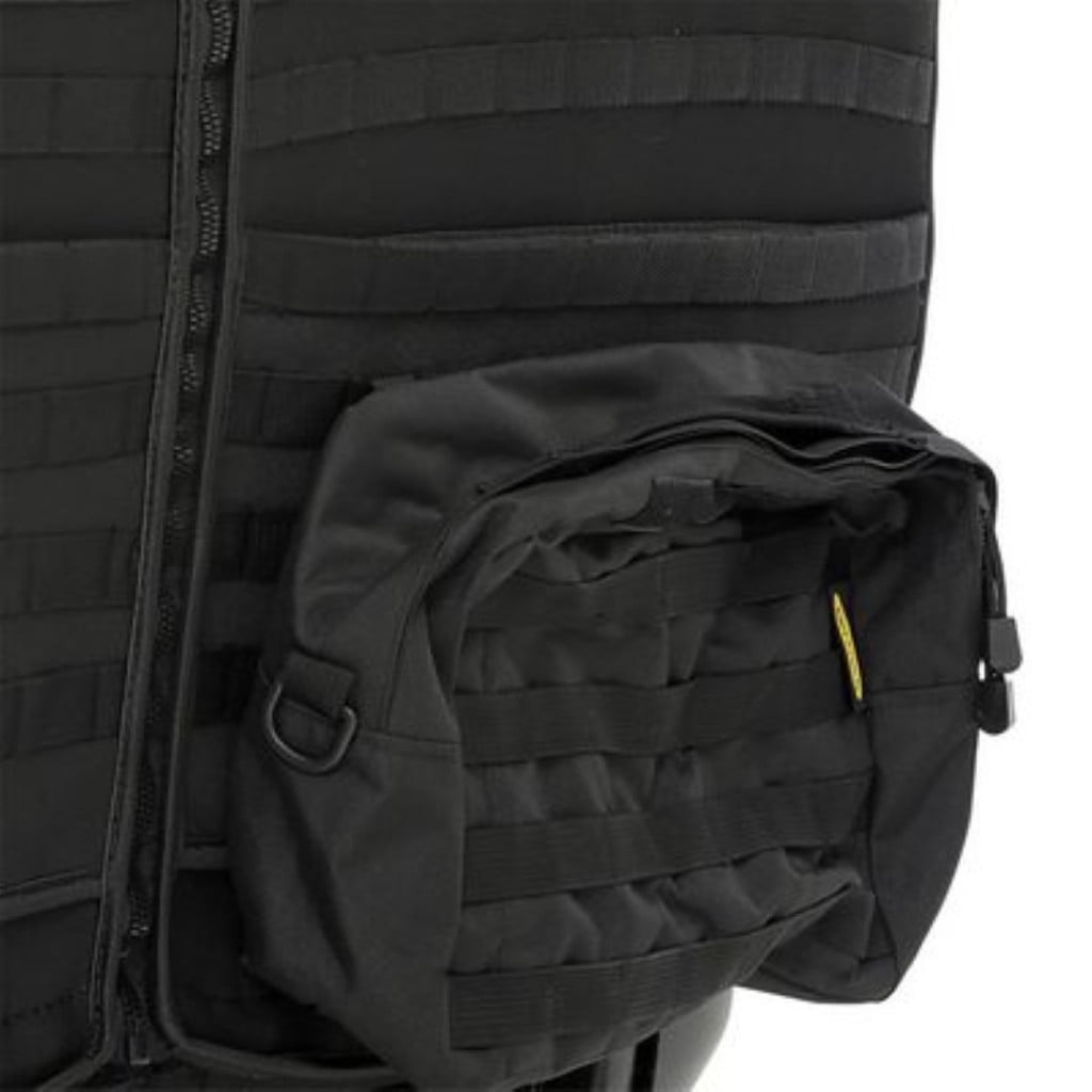 KarParts360 For Jeep Wrangler 2018 19 20 21 2022 Gear Seat Cover | Rear | Custom Fit | Neoprene | Black | 600 Denier Ballistic Nylon | Water Resistant | Molle/Pals Webbing | JL 2 Door