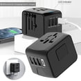 thumbnail image 1 of Worldwide Universal Travel Adapter All in One Power Plug Socket Converter, 1 of 5