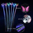 thumbnail image 4 of Colorful light-emitting braid led braid bar Dance Cheer products Butterfly, 4 of 7