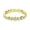 Gold 7.0 Inches, variant on 10MM Gold Tennis Bracelet for Men Women 18k Gold Plated Cluster Iced Out Cubic Zirconia Diamond Square Halo Jumbo Wrist Bracelet Chain (Gold, 9.0)