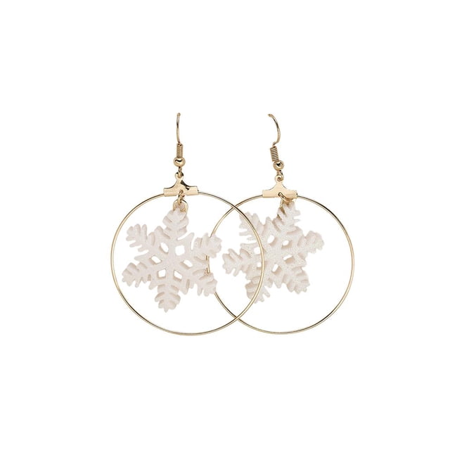 Pendientes de Navidad, pendientes, joyería de animales, aleación de resina, Círculo de Yuyangstore Pendiente festivo