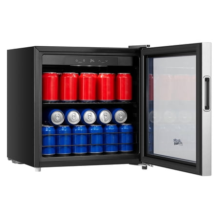 Arctic King 48-Can Stainless Steel Beverage Fridge & Cooler with Electrical Control, ARV48B1AST