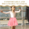 thumbnail image 3 of BRIGHTFUFU Falda De Ballet Color Rosa Y Cómoda Con De Para Ajuste Personalizado, 3 of 7