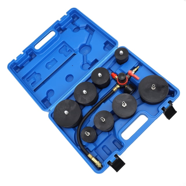 System Leakage Tester Set, Over Pressurisation Proof Leak Pressure Tester Tool For Vehicle