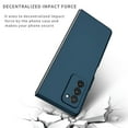 thumbnail image 2 of ELEHOLD Matte Case for Samsung Galaxy Z Fold 2,Solid Color Anti-Scratch Ultra Slim Lightweight Case Shockproof Protective Cover for Samsung Z Fold 2,Darkblue, 2 of 7