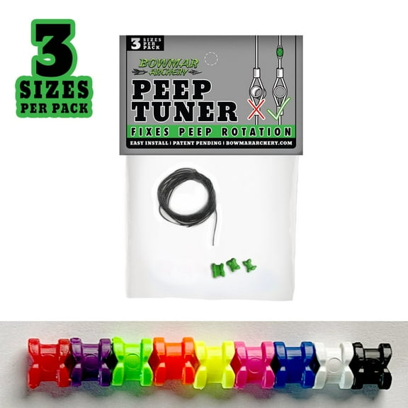 Bowmar Archery Peep Tuner - White