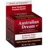 Australian Dream Arthritis Pain Relief Cream, for Muscle Aches or Back Pain, Over-the-Counter, 4 oz Jar