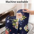 thumbnail image 5 of Pioneer Flower Floral Print Pattern Bathroom Rugs Mat, Non Slip Microfiber Bathroom Rug with Rubber Backing, Soft Mats for Bathroom Floor Tub Shower, 17"x27", 5 of 5