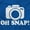 Royal, variant on Oh Snap Shot Photography Photographer Plus Size Crewneck Graphic Tee Shirt Brisco Brands 2X