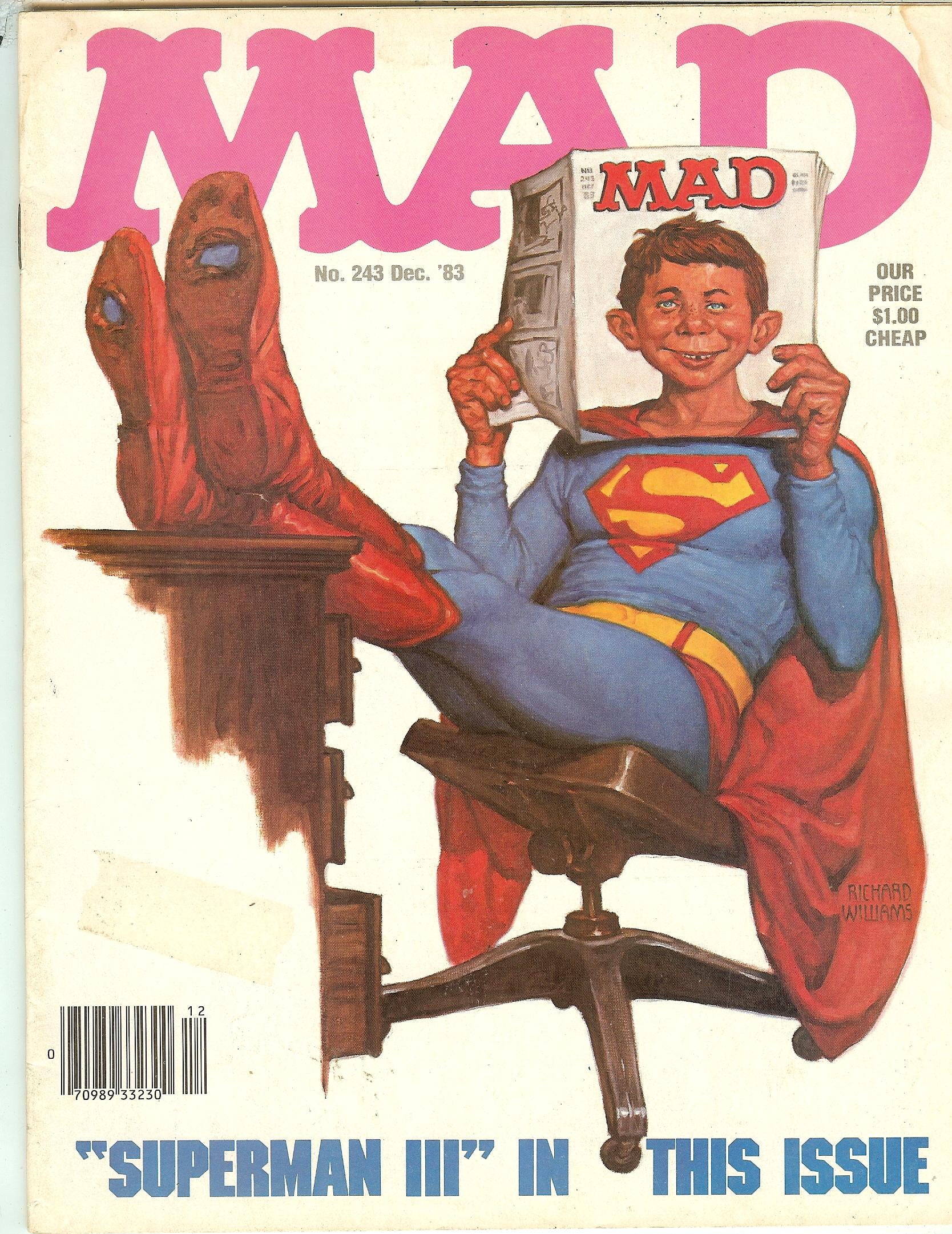 MAD Magazine #243 Dec 1983 Superman III